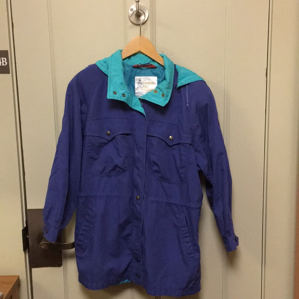 London Fog Purple Rain Jacket